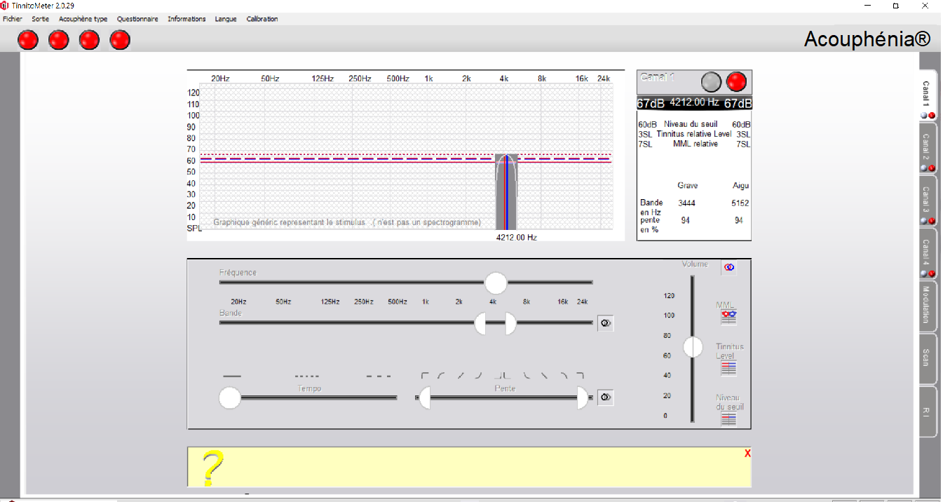Tinnitometer V2 : La solution pour reproduire à 100% un acouphène et trouver une réelle solution.